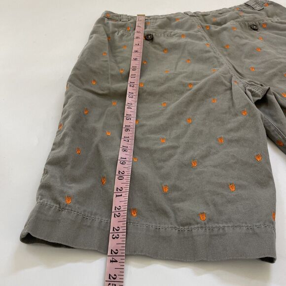 Vintage Ecko Unltd Shorts Mens 34 Chino Flat Front Embroidered Skater Streetwear - Picture 8 of 12